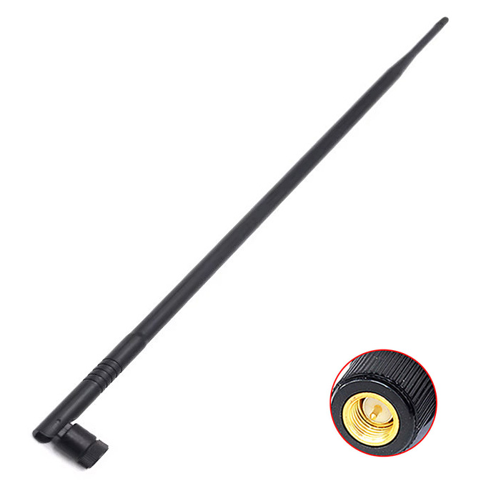 2.4/5GHz, 9dbi, 390mm WiFi anténa - Konektor: RPSMA-M