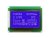 12864B 128x64 LCD displej modul - modro-bílý