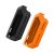 Flipper Zero Silicone Case Black Orange – Soft Protective Cover