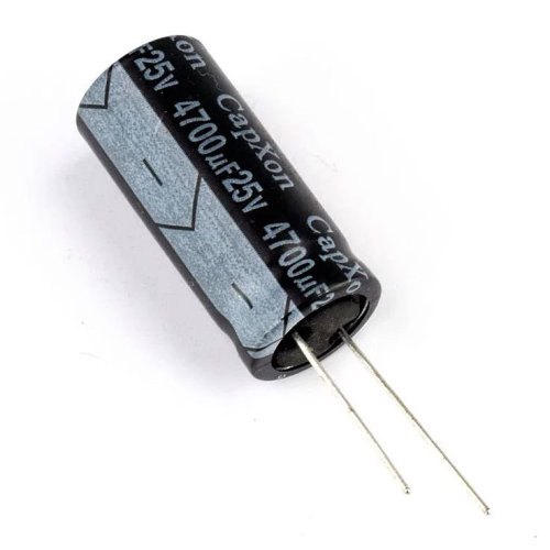 4700uF 25V elektrolytický kondenzátor - 13x40mm