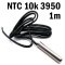 NTC 10K 3950 Teplotné Senzor (Termistor) - 1m