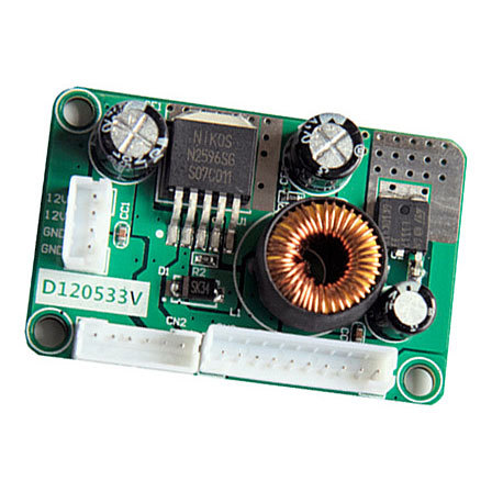 D120533V DC-DC Modul 12V na 5V a 3.3V - LCD Napájecí Řídící Deska