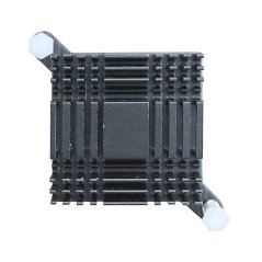 Chladič pro procesory RK3399, RK3568, T507, iMX8MP - 38x38mm hliníkový chladič