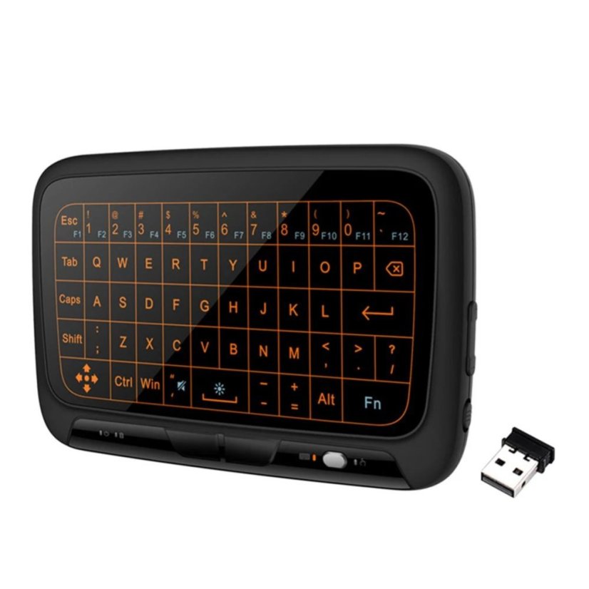 H18 Mini Touchpad Klávesnice - Bezdrátová QWERTY Klávesnice s Touchpadem