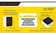 LILYGO® TTGO T-Watch - Programmable Watch with ESP32