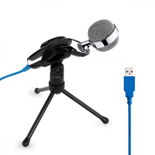 Ruční a stolní kondenzátorový USB mikrofon SF-922B