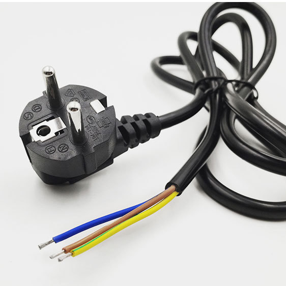 AC Power Cable 3x0.75mm - 1.5m with EU Plug
