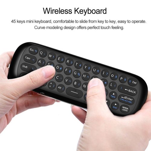 W1 Air Mouse - Univerzální Dálkový Ovladač s Klávesnicí 2.4GHz USB