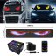 Flexibilná LED značka pre automobil s Bluetooth ovládaním