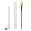 3dBi, 11cm, všesměrová anténa, IPEX - Barva: Bílá, Anténa - frekvence: 433MHz, Délka kabelu: 20cm