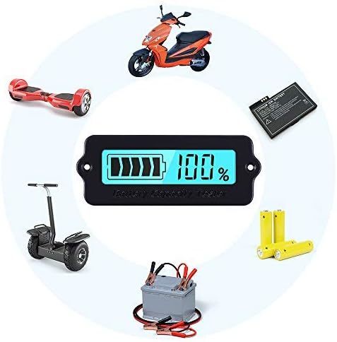 LY6N 12V-48V LCD Měřič Stavu Baterie