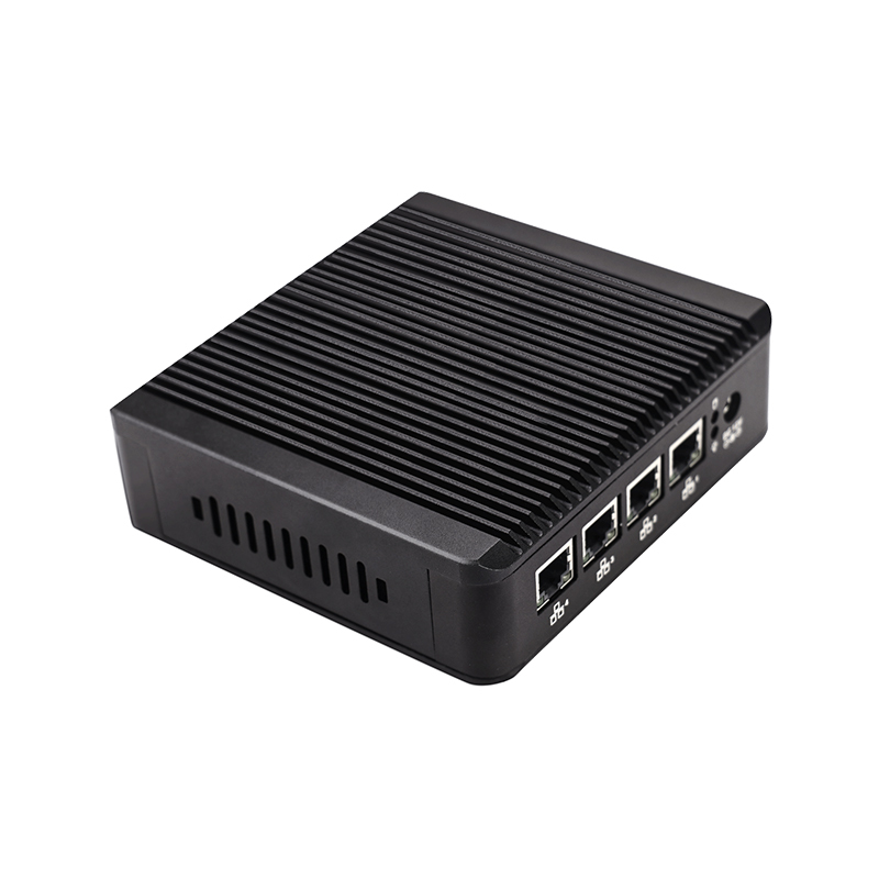 N25 Mini PC s Intel Celeron J4125 a 4 LAN porty, bezventilátorový barebone