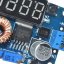 Step-down DC-DC měnič 5A s XL4015 Chip, LED Voltmetr a USB Port