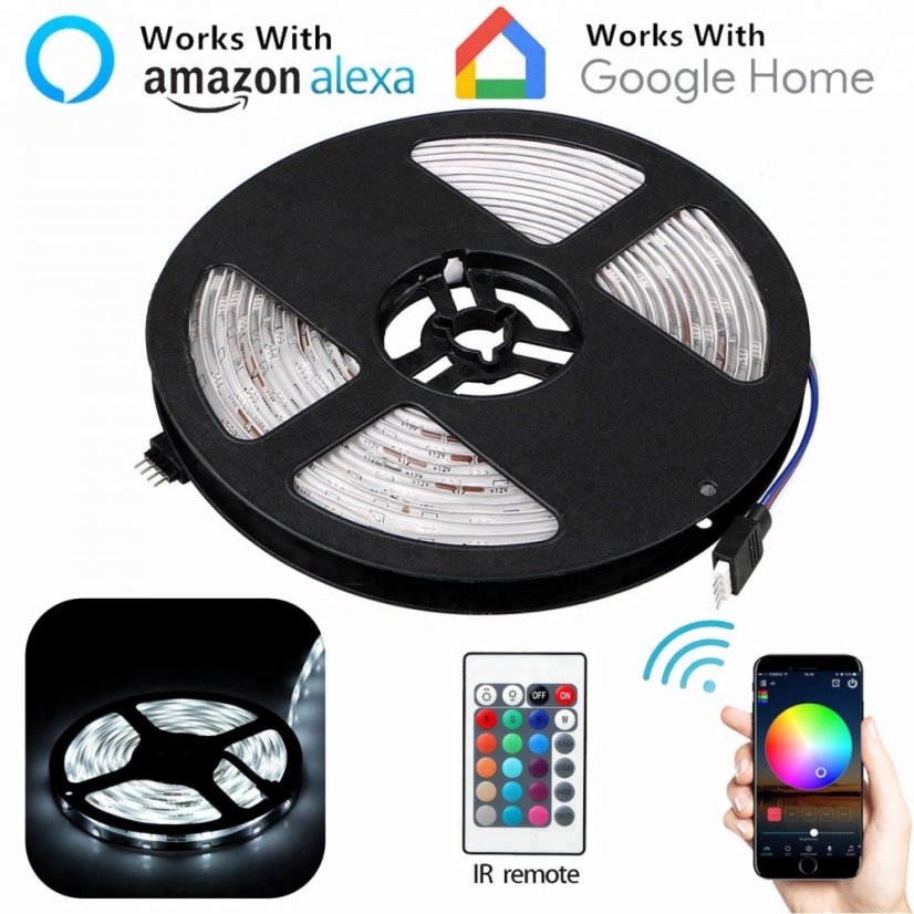 R2130-RGB-EN WiFi RGB LED strip 5m 5050SMD