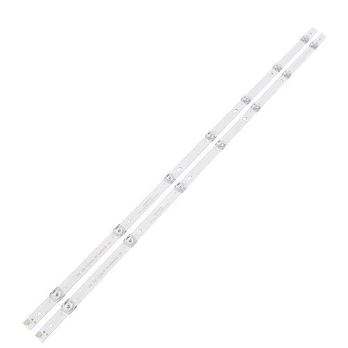Podsvícená světelná lišta RF-BS400S30-0701S-01 A2, 7 LED, 2ks