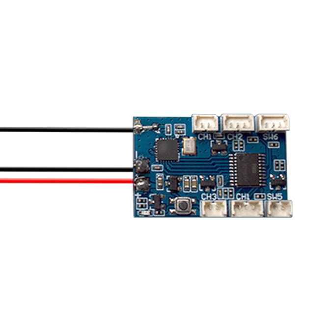 HotRC RC přijímač – Různé kanály - Model:  F-04A