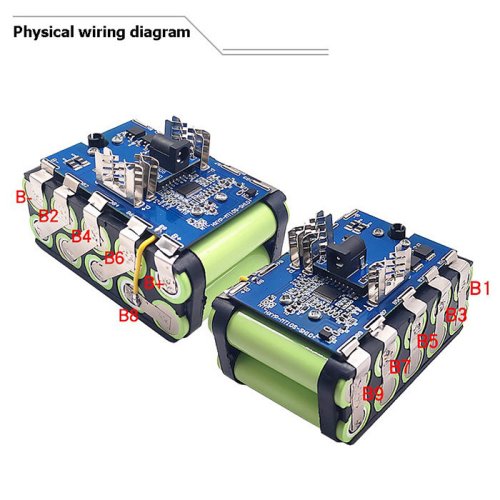 HXYP-6S-MT10S-SH10 10článkový 42V 30A Li-ION BMS