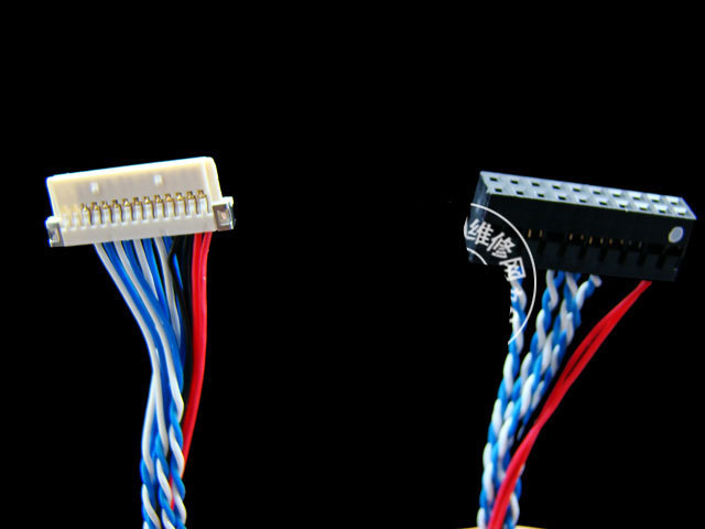 DF19-14P 1kanálový 6bit LVDS kabel 250mm