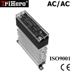 AC-AC Slim SSR DIN Relé 15A, 25A, 40A