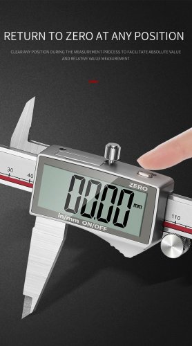 Digitální posuvné měřítko DWKC - přesný měřicí nástroj - Přesný měřicí nástroj - Model: DWKC-2015 zinek
