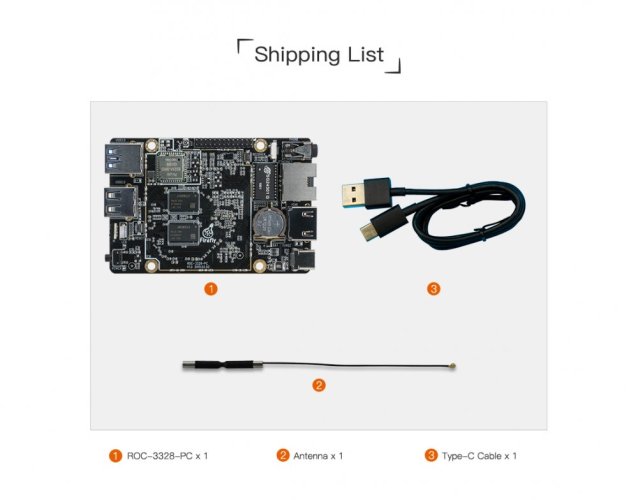 Firefly ROC-RK3328-PC Mini Počítač