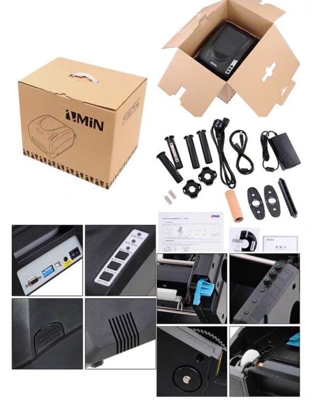 X1C/X1iC HF RFID NFC tiskárna štítků