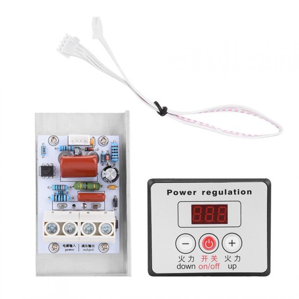 Digitální regulátor otáček pro AC motory 220V 10000W 40A