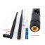 WiFi 2.4GHz 6dbi anténa + 20cm kabel u.FL sada