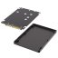 Adaptér mSATA / M.2 NGFF SATA na 2.5" SATA