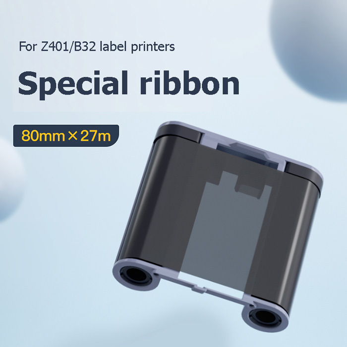 Z401 80mm x 27m Wax Ribbon for Thermal Transfer Printer
