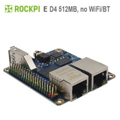 ROCK Pi E D4 512MB, Bez WiFi/BT