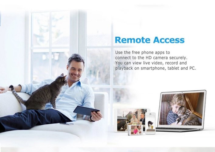 K9608W-4CH 4kanálový IP 3MP WiFi kamerový set