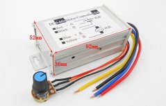 Regulátor otáček PWM DC 9V-60V 10A pro stejnosměrné motory