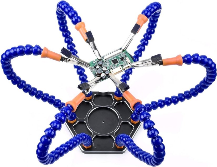 Flexible Third Hand DH-601 with 6 Arms