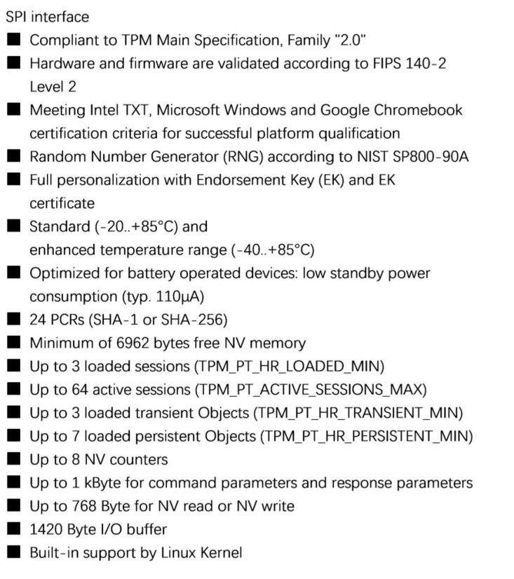 ASRock TPM 2.0 Modul - Model: TPM-SPI IOT industrial (14-1 pin)