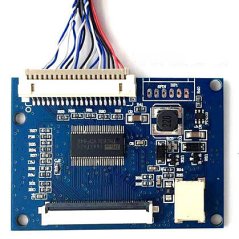 LVDS DF14-20P do TTL 50pin adaptér PCB800181