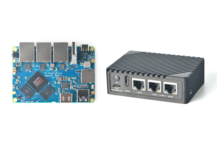 NanoPi R6S 8GB RAM, 32GB eMMC - Vysoce výkonný mini-router