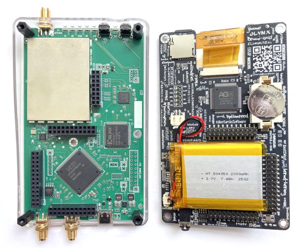 Portapack H2M + HackRF R10 – Sada s 5 anténami