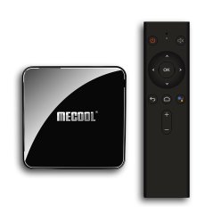 MECOOL KM3 ATV with Android TV 9 Pie - Google Certified, S905X2, 4GB RAM, 64GB