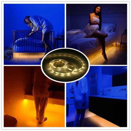 RGB LED páska 2812S WS2812 SMD 5050 - 5m, 60 LED/m, 14.4W/m, IP67