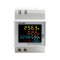 D52-2066 Multifunkční měřič s LCD displejem na DIN lištu AC