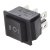 KCD4 Rocker Switch - 2x On/Off/On, 250 V/AC, 16 A - Black