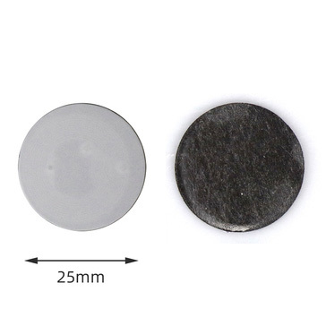 NFC nálepka tag NTAG213, 25mm, anti-metal, logo