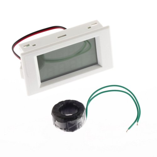 D69-2042 AC 100-300V/100A 2v1 LCD digitální ampérmetr/voltmetr panelový