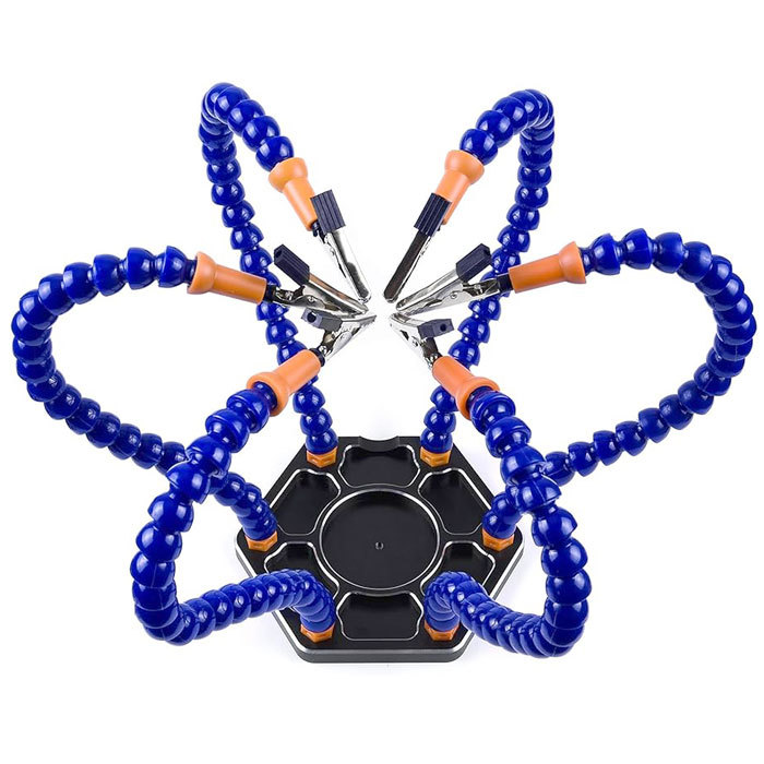 Flexible Third Hand DH-601 with 6 Arms