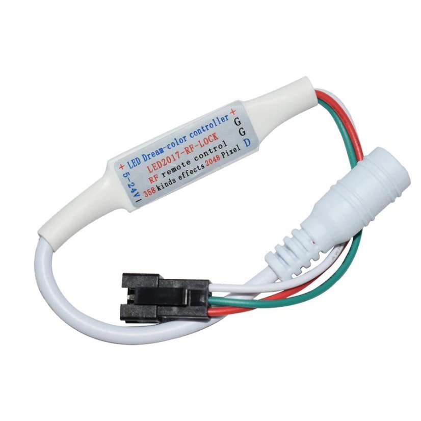 Mini RF Remote Control for RGB LED Strips 5-24V with 14 Buttons
