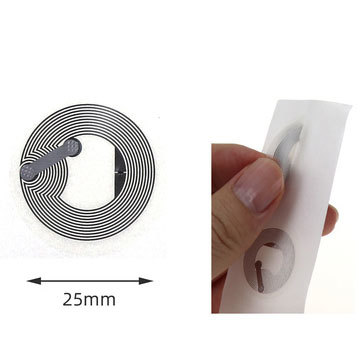NFC Sticker Inlay Tag 25mm NTAG213