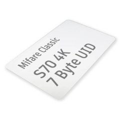 Mifare Classic 4k S70 RFID karta 13.56MHz