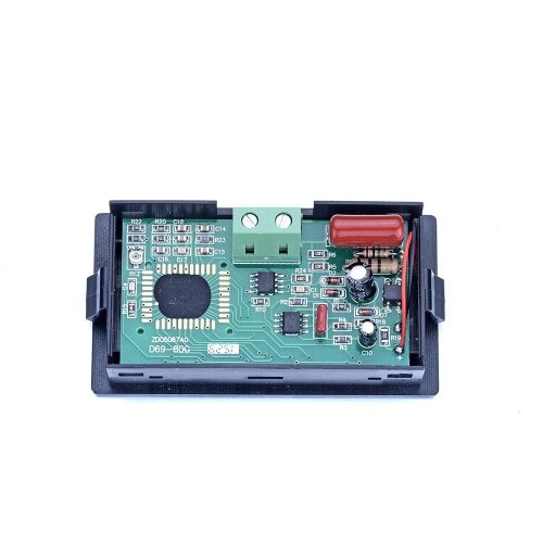 D69-HZ Digitální LCD Frekventometr 10-200Hz AC 80-300V