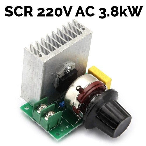 Regulátor otáček pro AC motory - SCR 220V/3.8kW